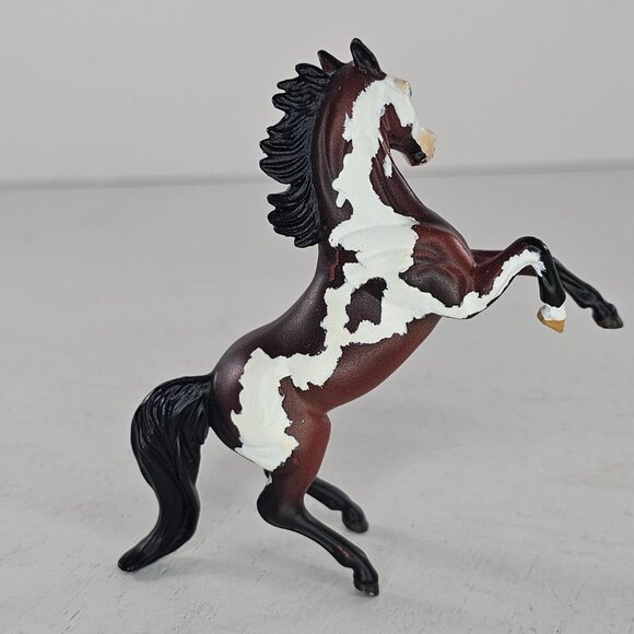 Breyer Custom Rearing Arabian Stablemate Horse Bay Pinto Signed WVO 2002 CM - Picture 5 of 13